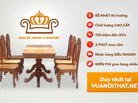 VUANOITHAT.NET - Sàn bán hàng trực tuyến nội thất gia đình giá xưởng tốt nhất 