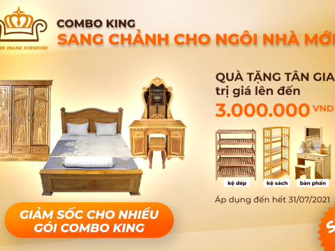 COMBO KING   sang chảnh - tiết kiệm - nhận quà lớn