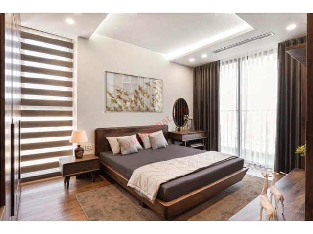 Lấy nội thất gỗ làm chủ đạo xuyết suốt cho toàn bộ căn nhà