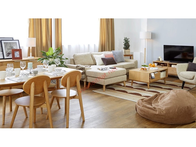 Nội thất gỗ Sồi - Vẻ đẹp khó cưỡng