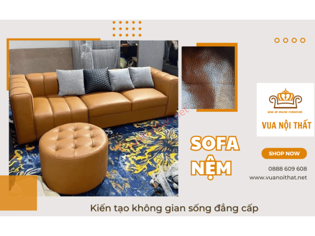 Kiến tạo không gian sống đẳng cấp với sofa nệm TP.HCM